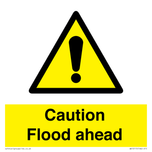 Caution Flood ahead